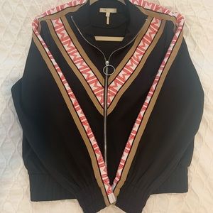 Maje black light zip up size 1 ( s)
